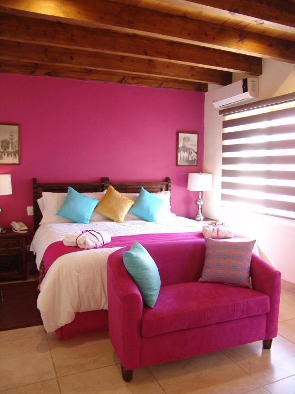 Casa Del Tio Hotel Boutique San Miguel de Allende Phòng bức ảnh A bedroom at the hotel