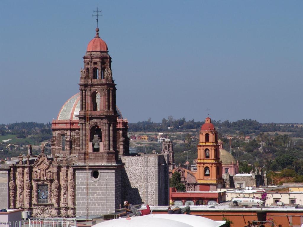 Casa Del Tio Hotel Boutique San Miguel de Allende Ngoại thất bức ảnh Catedral de la Purísima Concepción